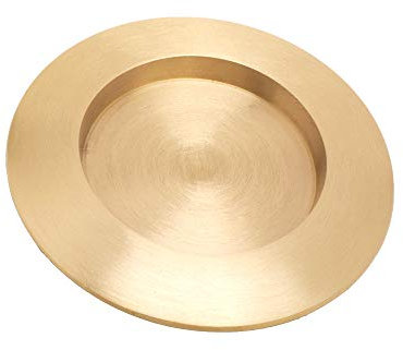NKlaus Assiette à Bougies Ø 6cm diamètre intérieur Aluminium Or Assiette à Bougies Ronde Bougies de Communion Bougies de baptême Photophores Mariage Décoration Résistant au Lave-Vaisselle 2820