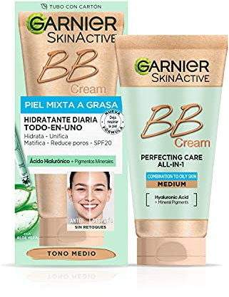 SKINACTIVE BB CREAM piel mixta a grasa SPF25 medium 50 ml