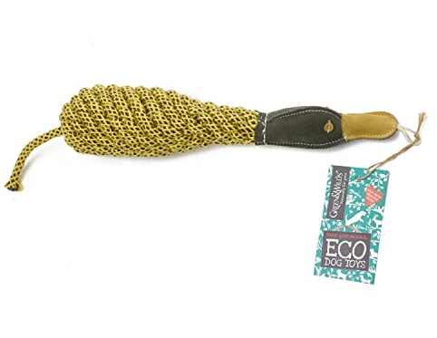 Green & Wilds Hundespielzeug, umweltfreundlich, nachhaltig, Delilah die Ente