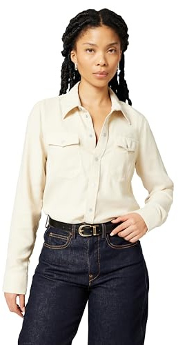 G-Star Slim Western LS Shirt Wmn Camiseta Mujer (Pack de 1)