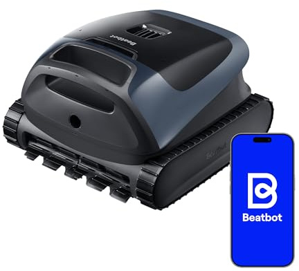 Beatbot Sora 30 Poolroboter, 25700 LPH, 3-Zonen, 5L Filterkorb, Marineblau