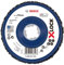 Bosch 1x PRO Multi Material Reinigungsscheibe N377 für kleine Winkelschleifer und X-Lock (für Stahlbleche, Stahl, Ø 125 mm, Körnung, Professional Zubehör Kleiner Winkelschleifer)
