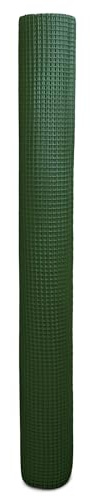 TIENDA EURASIA - Malla Plástica Multiuso | Rollo de 1 x 5 Metros | Malla Gallinero (Verde 10 mm)