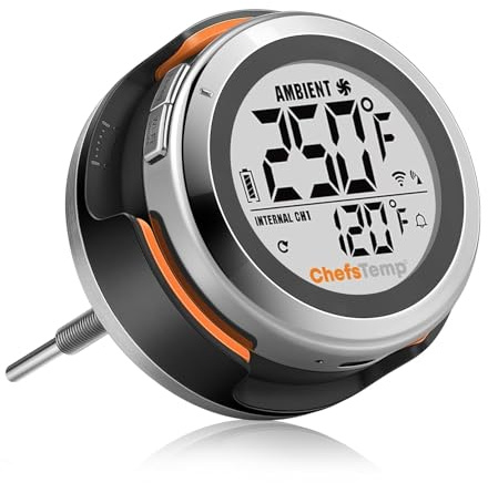 ProTemp S1 Patented Smart Grill Gauge Thermometer Hub Wi-Fi and Bluetooth for Weber Kamado Joe Grills Smoker Offset Upgrade Replacement Accessories (Universal Version, not for Big Green Egg)