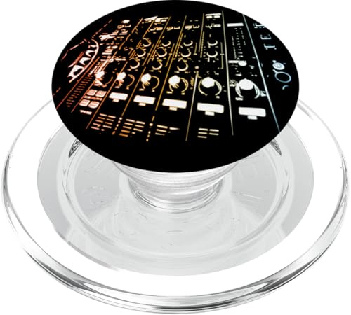 Diseño de Tocadiscos para DJ para Disc Jockeys PopSockets PopGrip para MagSafe