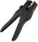 F Season NECALON Drahtabisolierer, Schwarz, Kunststoff, 0.08-6mm², Automatik, Abisolierdurchmesser einstellbar, Drahtschneider, Keine Drahtkernbeschädigung