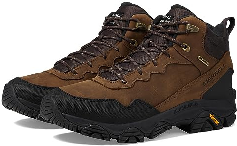 Merrell Men's Coldpack 3 Thermo Mid Waterproof Snow Boot, Earth, 10.5 UK