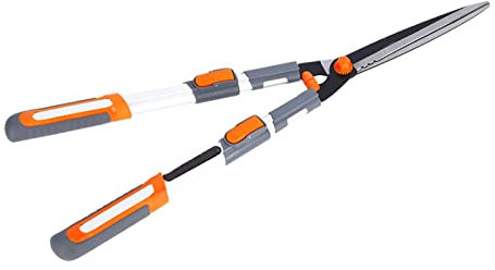 TONZN Garden Hedge Shears, Hedge Shears 33 Inch Heavy Duty Hedge Shears With Sharp Blades Ergonomic Handles For Trimming Shrubs Boxwood