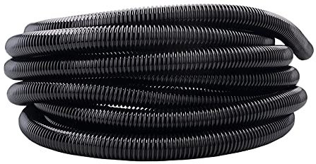 MOCNT Split Loom Wire Auto Split Loom Tubing Wire Conduit Polyethylene Corrugated Flexible Tube Cable Management Sleeve Protection Pipe Cable Tidy Organiser 18mm 10meter