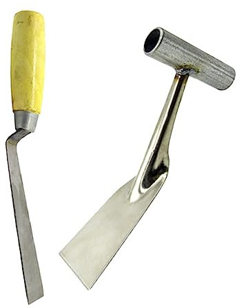 IMIKEYA 2pièces Pelle De Jardin à Main Acier Inoxydable Bêche à Main Compacte pour Plantation Et Désherbage Outil De Jardin