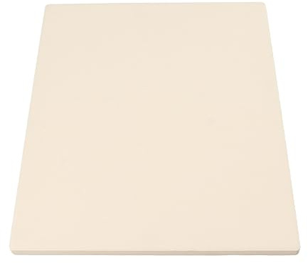 BSTCAR Rektangulär Pizzasten 30 X 38 cm Cordierit Baksten för Ugnsgrill, Grillande Pizzaplatta för Att Göra Bröd, Kakor och Mer