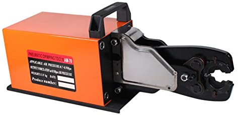 Pneumatisk pressmaskin, AM-70 halvautomatiskt kallterminalverktyg för effektiv terminalkrimpning