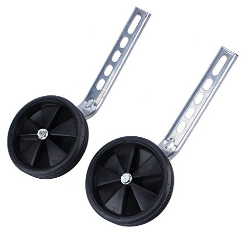 2Pcs Universal Kids' Bicycle Training Wheels Adjustable Children's Bicycle Stabiliser for 12‑20 Inch Bicycle Wheels Bicycles And Spare Parts