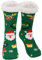 Niofind Calze Uomo Donna Invernali, Calze Antiscivolo Calzini a Pantofola, Calzini Termici Caldi Pile, Calze Termiche Natalizie, Calzettoni Morbidi per Casa Regalo Natale
