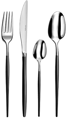 Amefa Soprano - 16-piece cutlery set for 4 people - Black