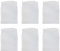 UMCHU 6 Pièces 100 mesh Filtrant en Mailles de Nylon Fines,Sac à Lait de Noix,pour lait de noix végan,lait d'amandes,jus de fruits,café,fromage,vin(10 * 15cm)
