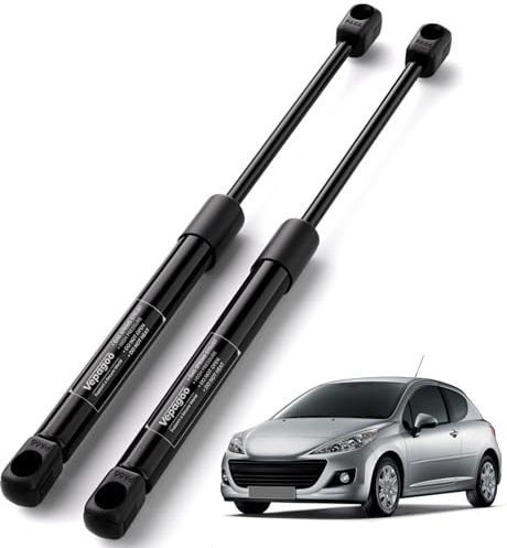 Vepagoo 2X Molle a gas Ammortizzatori Portellone Posteriore per Peugeot 207 Peugeot 207+ 2006-2014 Asta Portellone Bagagliaio Sostituire #8731L7, 8731XQ, 1615076680