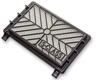 vhbw filtre compatible avec Philips FC8915/01, FC8913/01, FC8912/01, FC8748/01, FC8740/01, FC8915/02 aspirateur - filtre HEPA noir/blanc