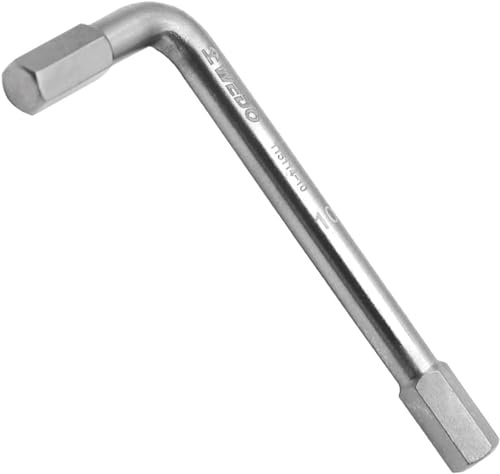 WEDO Innensechskantschlüssel,Titan Winkelschraubendreher,HEX Bit 8mm Sechskantschlüssel,Länge 92mm,Leicht Allen Key,Korrosionsschutz,Nicht magnetisch