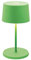 Zafferano, Olivia Mini Lampe, Tragbare und Wiederaufladbare Tischlampe mit Touch Control, Geeignet für Wohnzimmer und Außenbereich, Dimmer, 2700-3000 K, Höhe 22 cm, Farbe Grün