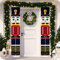 Esteopt Nutcracker Christmas Decorations - Outdoor Wall Decor & Gifts - Nutcracker Soldier Model Hanging Banners