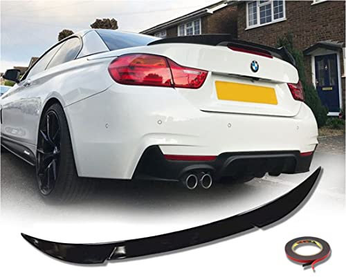 F33 M4 Look Style Heckspoiler für BMW 4er 2014-2019 Performance Tuning Cabrio 2-Türer Coupé 420i 428i 430i 435i 440i Heckspoiler Lippe