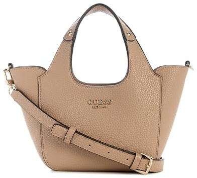 GUESS Helina Mini Tote Beige