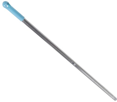 ULDIGI Palo de Escoba de Acero Inoxidable 19 MM Mango de Repuesto Desmontable para Fregona Varilla Resistente para Limpieza Doméstica y Comercial Accesorio Compatible Color Aleatorio