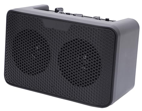 Generic Gitarrkombinationsförstärkare Bärbar 10W övningsförstärkare för Musiker på Resande Fot, Robust ABS-design