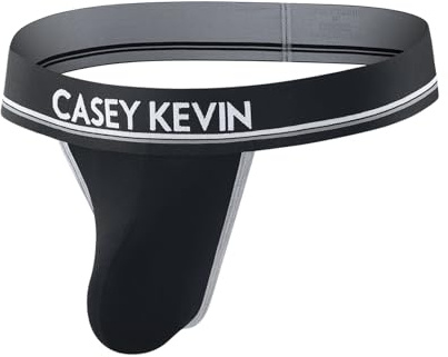 Casey Kevin Jockstrap Uomo Tanga String Thong Sexy Perizoma Sospensorio Intimo Traspirante Sportivo Jock
