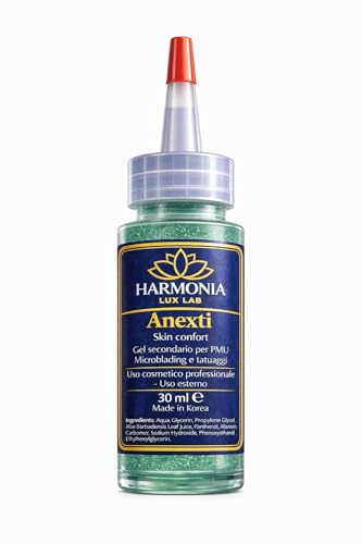 Harmonia Lux Lab Anexti 30ml Gel Secondario Per PMU e TATOO, Gel per Microblading, delicato anche su sensibili