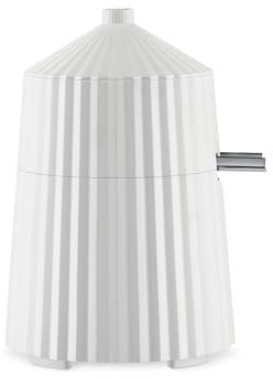 Alessi Plissé MDL07 W/UK - Design Electric Citrus- Squeezer, in Thermoplastic Resin, British Plug 80 W, White