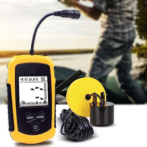 Färgskärm Kabelansluten Fishfinder Ekolod Fishfinder Isfiske Fishfinder Intelligent undervattensdetektor