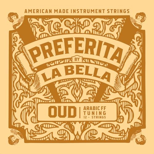La Bella OU-PAF Preferita Oud Arabic FF Tuning 12-String 22-33