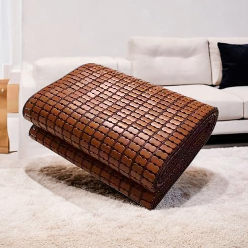 HDZNDH Esterilla De Bambú para Cama,para Verano Ropa De Cama Fresca,Colchonetas para Dormir,Plegable Transpirable,para El Hogar Escuelas Dormitorio