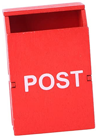 Mikikit Mini Muebles De Casa Minibuzón Vintage De Simulación Minimuebles Para Decoración De Casa Para Maqueta De Buzón Miniatura