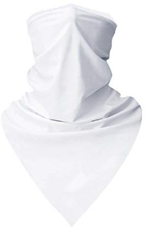 JK Home Écharpe de Visage Cache Cou Tubulaire Anti UV | Soleil Protection Soie de Glace pour Vélo Moto Pêche Sport