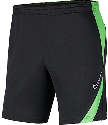 Nike Kids' Academy Pro Knit Short KP, Anthracite/Green Strike/(White), S