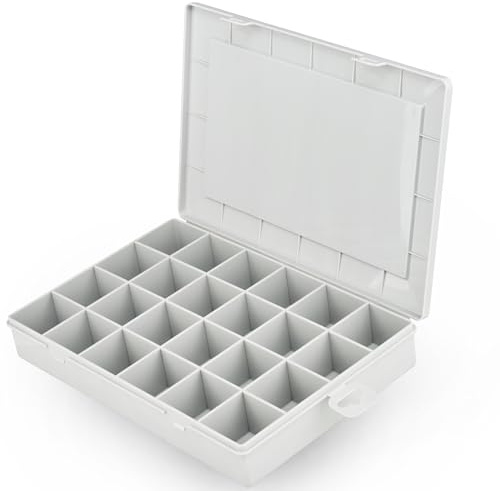 Lockdown Heavy Sortierbox für Kleinteile – Kleinteilemagazin, Sortimentskasten, Werkzeug Organizer – für Werkstatt & Hobby | Schraubenbox, Werkzeugbox leer, Modellbau, Tool organisers von Lemuel´s