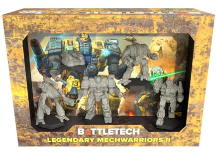 Catalyst Game Labs BattleTech | Miniatures | Legendary Pilots Pack II | Expansion | Miniature Game Ages 14+ | Giochi