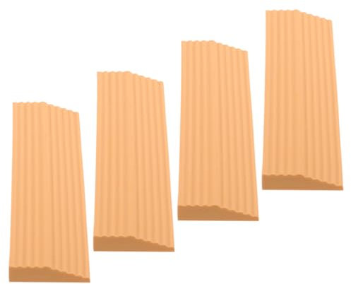 Cabilock 4pièces Rampe De Seuil De Trottoir Rampes De Porte Tapis Pour Maison Accessibilité Pour