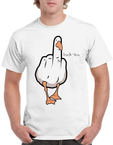 the Fan Tee Camiseta de Adulto de Hombre Divertidas Divertidas diversión,Humor y Estilo Pato Divertido 430 S