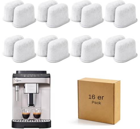 16 Stück Kaffeemaschine Wasserfilter für Ninja Luxe Cafe - Water Filter Zubehör für Ninja Kaffeevollautomat & Kaffee maschine Accessories Ersatzfilterkartuschen Inserts Kompatibel mit ES601EU/ES701EU