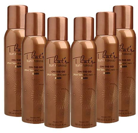 That'so, Spray autoabbronzante per viso e décolleté, 125 ml, Dark 6pz.