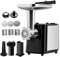 Electric Meat Grinder, 3 in 1 Meat Mincer Machine with 3 Slicers, Blade, 3 Plates, 2000W Stainless Steel Sausage Maker for Home Kitchen and Commercial Use