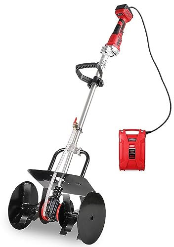 Mezcladora de cemento de 9800 W, mezcladora eléctrica especial para hormigón, mezcladora portátil de mortero con 7 velocidades ajustables, velocidad de salida de 0 a 1000 R/MIN, para mezclar barro,