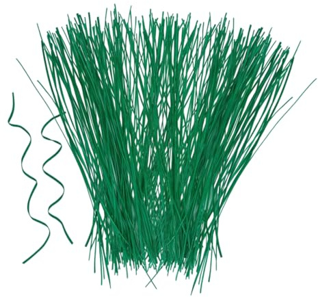 UKCOCO 500pezzi Legacci da Giardinaggio Riutilizzabili in Plastica per Fissare Piante Arbusti e Fiori al Traliccio Multiuso per Uso Domestico e Vivaismo