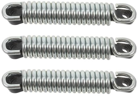 HOLIDYOYO Molla di Aggancio per Rimorchio Bici 3 Pezzi Gancio di Traino per Carichi Pesanti Adattatore per Biciclette da Carico e Rimorchi per Struttura Resistente alle Intemperie