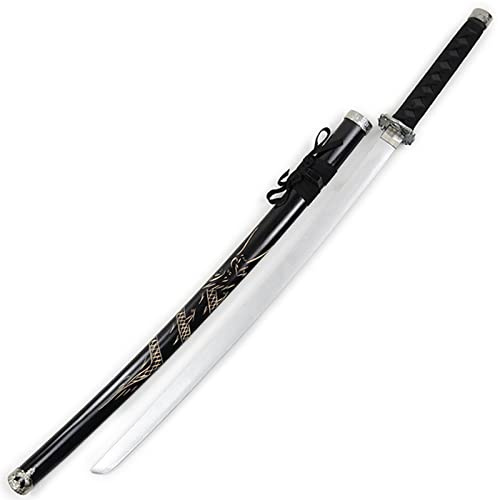 SDFdcgjSR Katana, Katana de Madera simulación, Espada con Vaina, práctica Kendo Iaido, Accesorios for niños Dibujos Animados Cos
