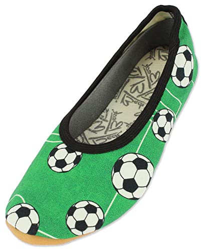 Beck Jungen Fussball Gymnastikschuhe, GrÃƒ¼n, 28 EU